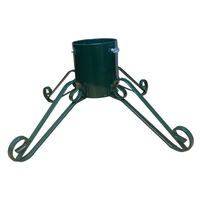 Christmas Tree Stand Ornate / Scroll Four Leg 5”